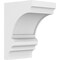 Ekena Millwork Standard Diane Architectural Grade PVC Corbel, 7"W x 8"D x 12"H CORP07X08X12DIA - alternate 1